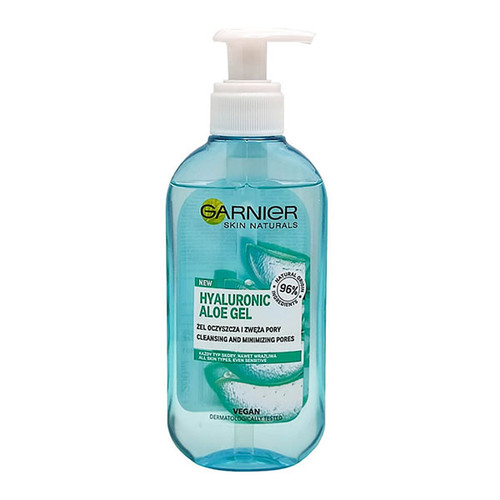 ژل شستشو گارنیر مدل Refreshing Aloe مناسب انواع پوست حجم 200 میل