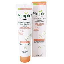 کرم ضدآفتاب سیمپل