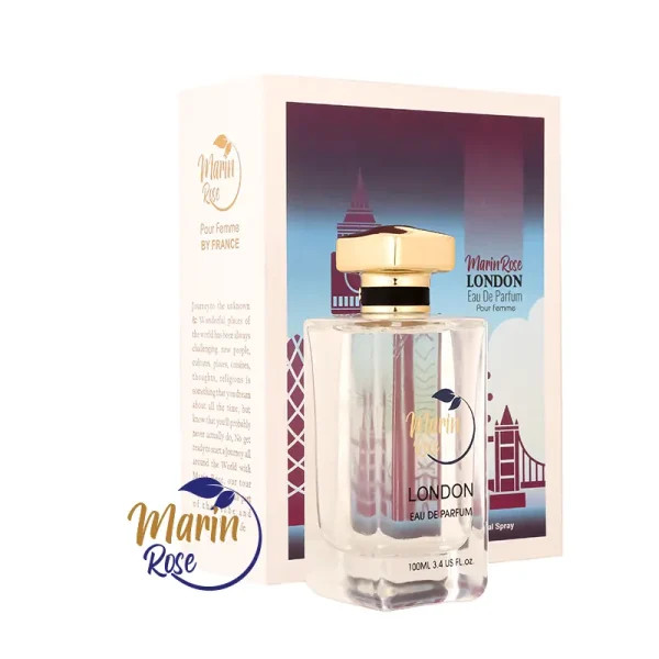 ادکلن زنانه مارین رز مدل LONDON حجم 100 میل